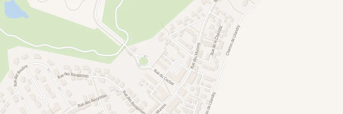 Plan du 11 Rue du Cochet à Bailly-Romainvilliers