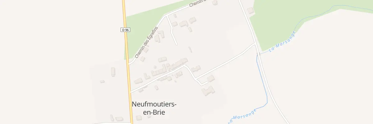 Plan du 5090 Les Trois Maisons à Neufmoutiers-en-Brie