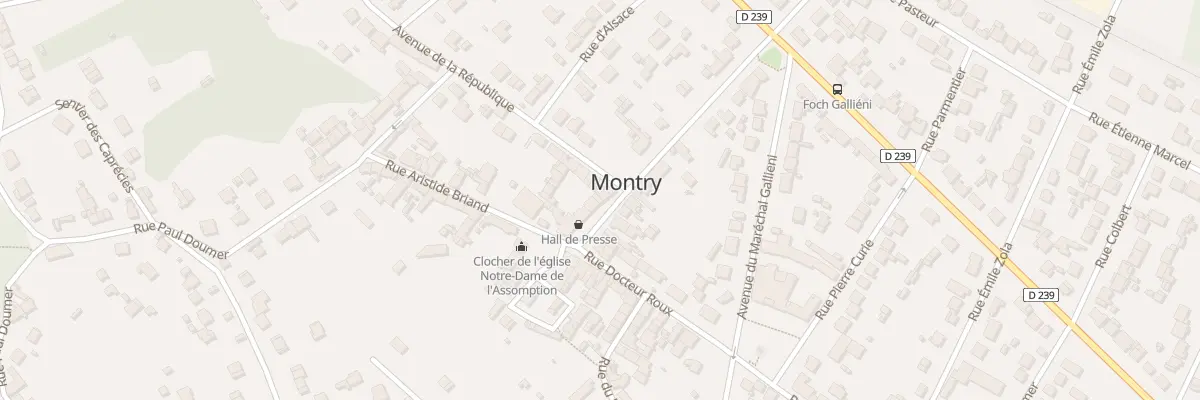 Plan du 17 Av de la Mairie à Montry