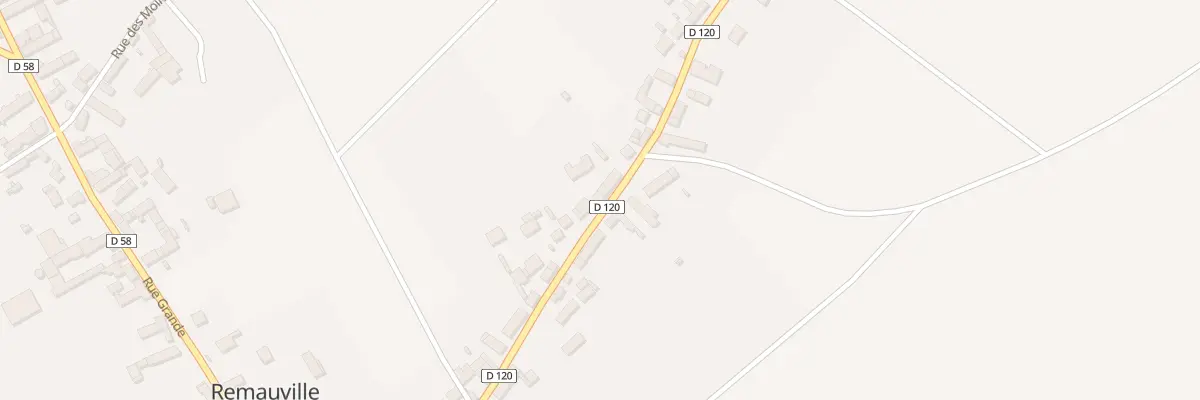 Plan du 24 Rue du Hongre à Remauville