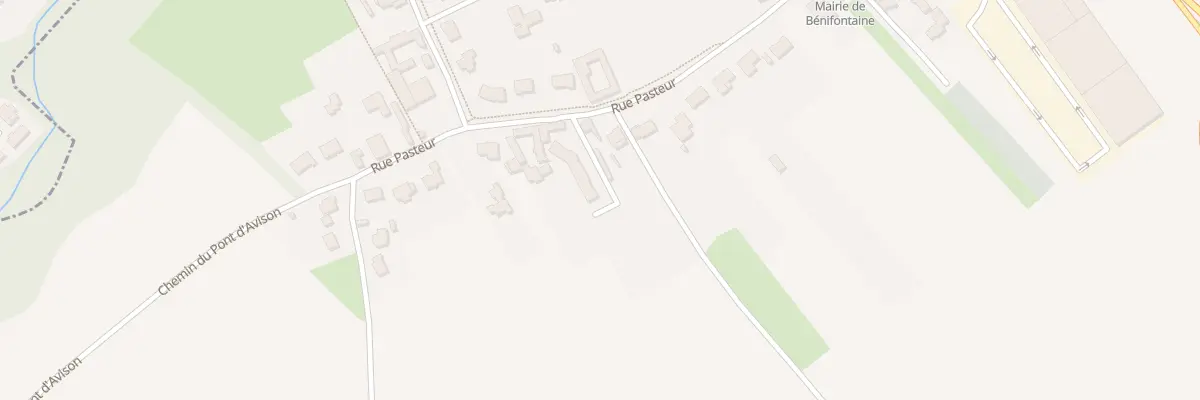 Plan du 49 Rue Pasteur à Bénifontaine