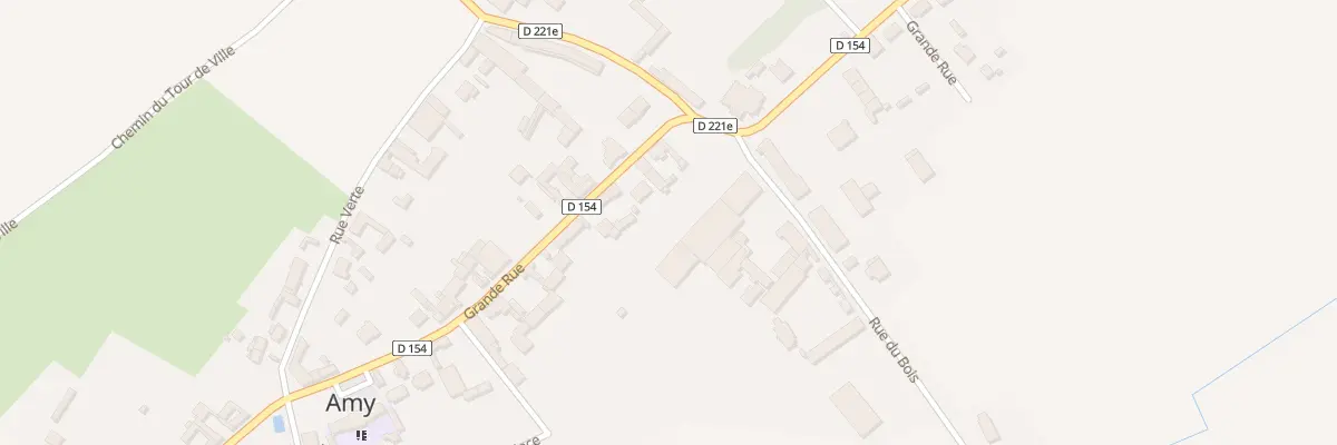 Plan du 15 Gr Grande Rue à Amy