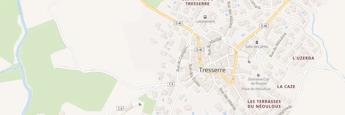 Plan du 3 Rue du Canigou à Tresserre