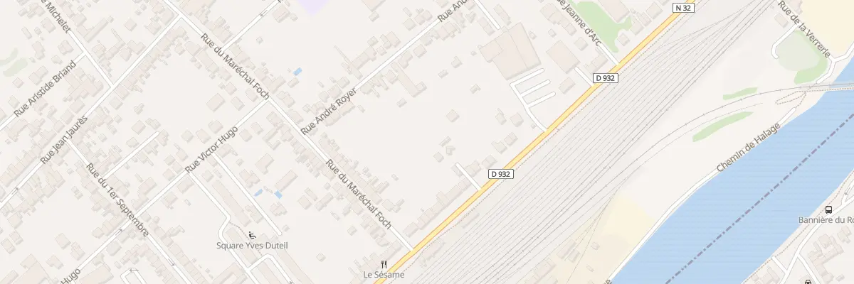 Plan du 561 Av Raymond Poincaré à Margny-lès-Compiègne
