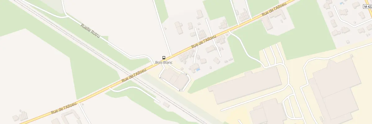 Plan du 721 Rue de l’Alloeu à Erquinghem-Lys