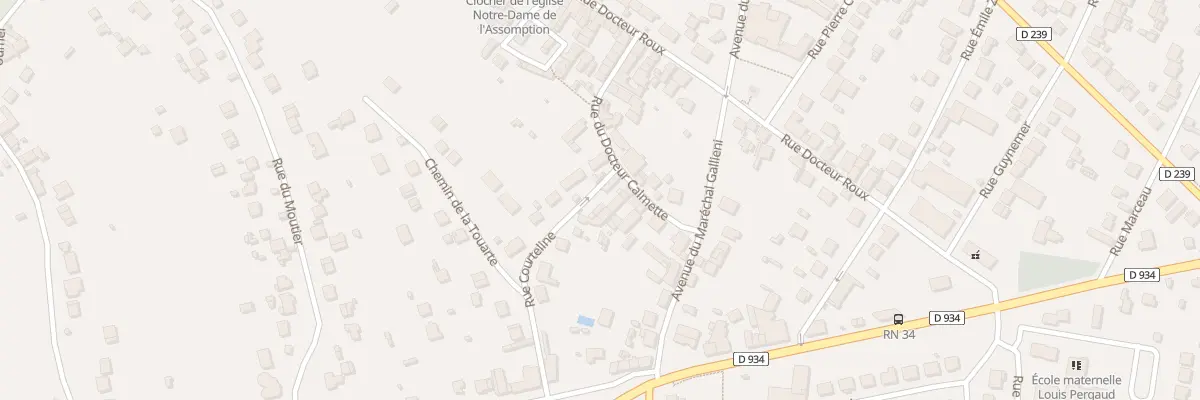 Plan du 16 Rue du Dr Calmette à Montry