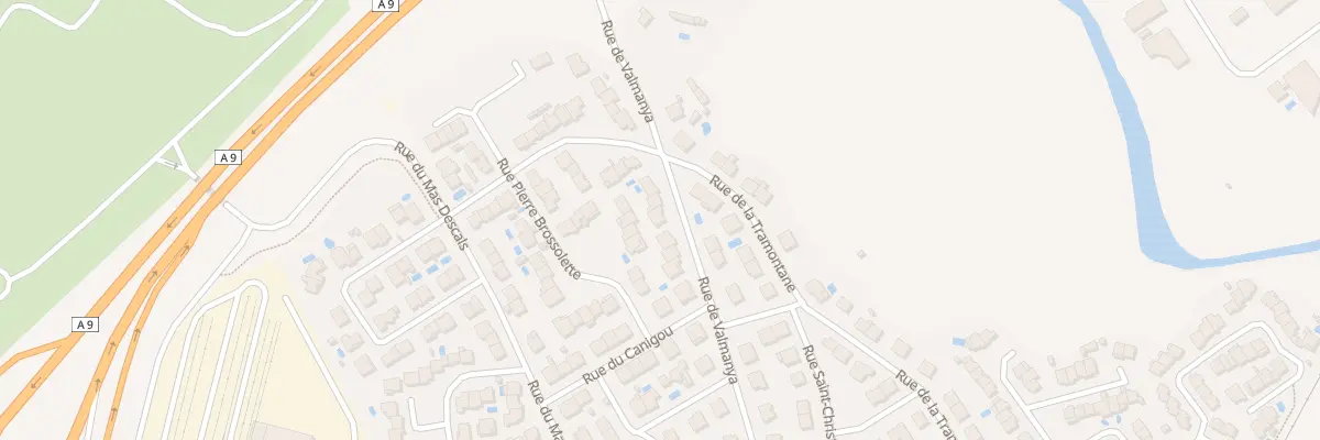 Plan du 21 Rue de Valmanya au Boulou