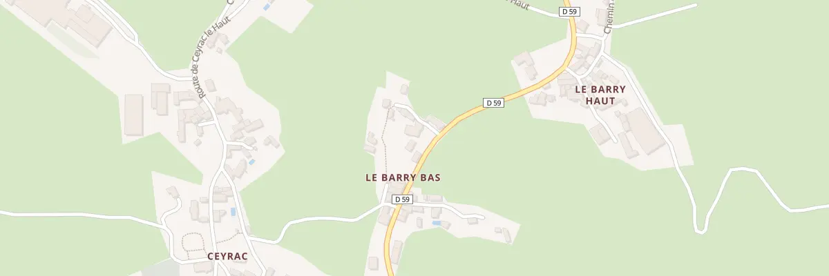 Plan du 5093 Ceyrac à Gabriac