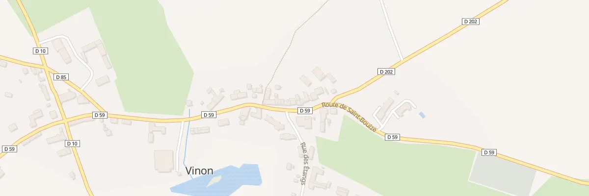 Plan du 33 Rte de St Bouize à Vinon