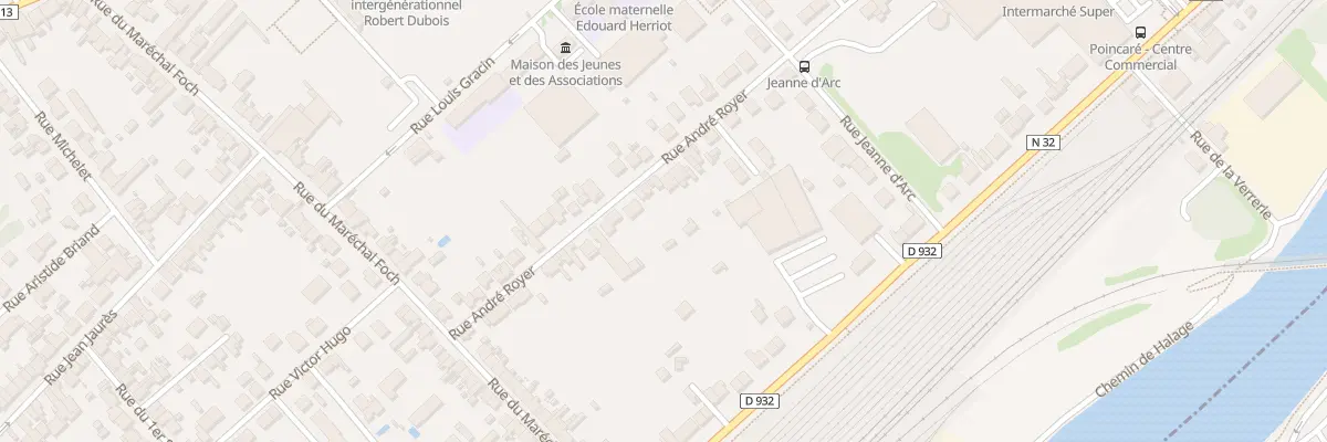 Plan du 164 Rue André Royer à Margny-lès-Compiègne