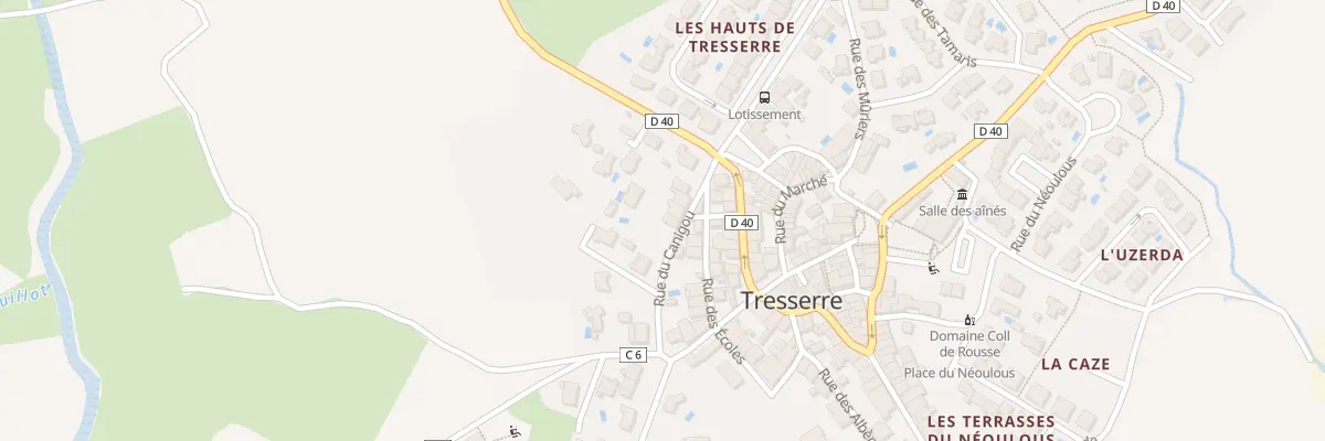 Plan du 7 Rue du Canigou à Tresserre