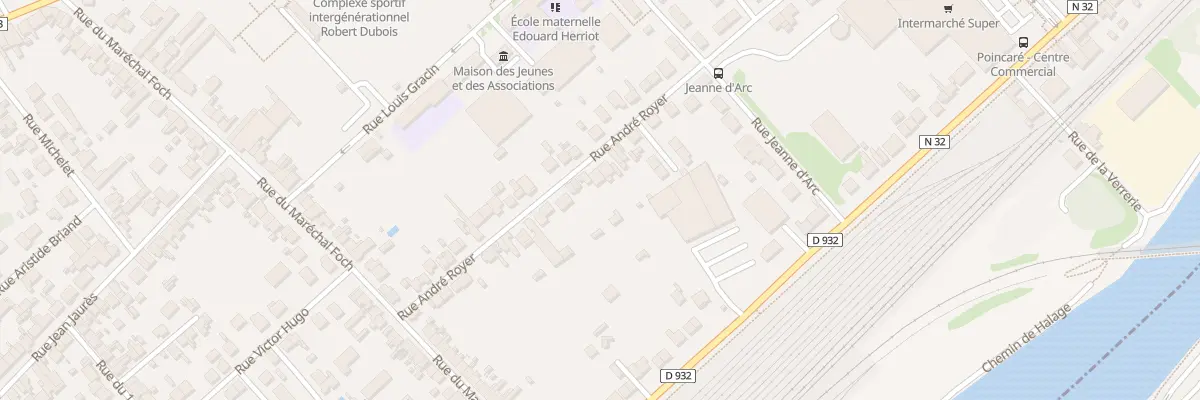 Plan du 178 Rue André Royer à Margny-lès-Compiègne