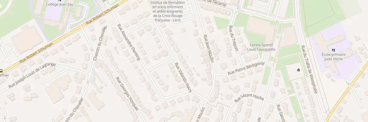 Plan du 27 Rue Valentin Hauy à Lens