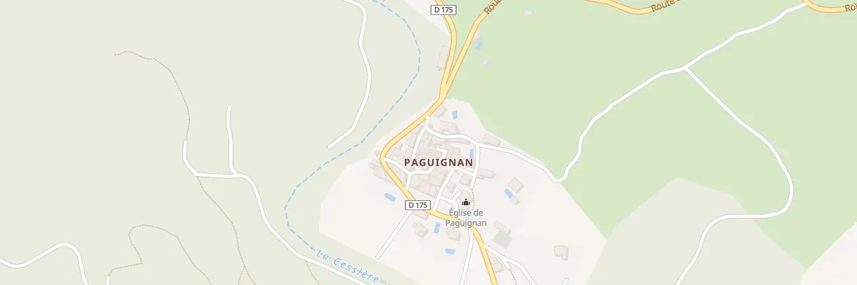 Plan du 5312 Paguignan à Aigues-Vives