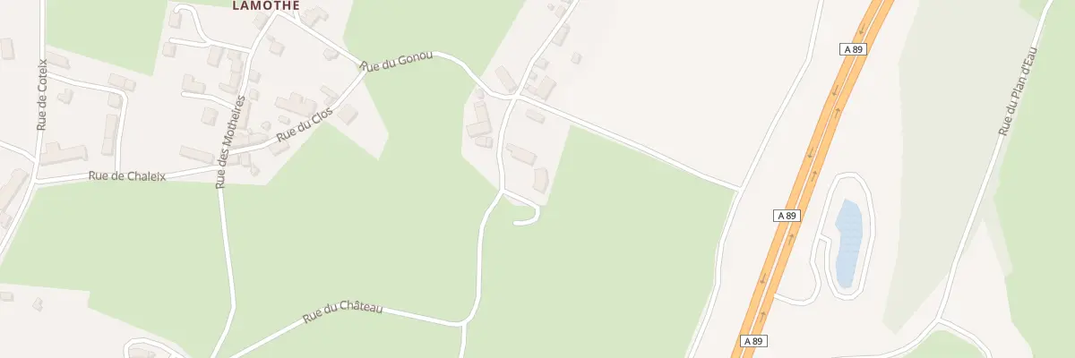 Plan du 5559 Le Suc à Bromont-Lamothe