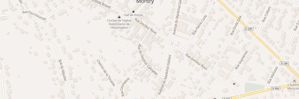 Plan du 7 Rue du Dr Calmette à Montry