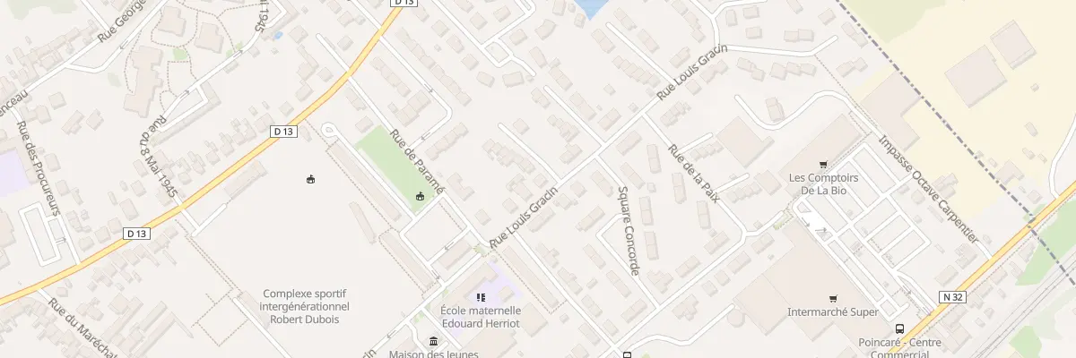 Plan du 365 Rue Louis Gracin à Margny-lès-Compiègne