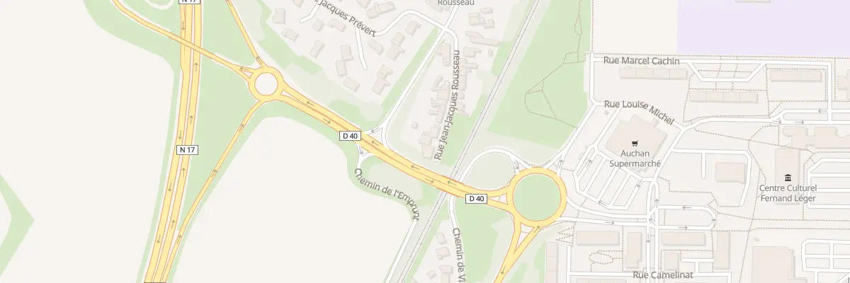Plan du 118 Rue J J Rousseau à Avion
