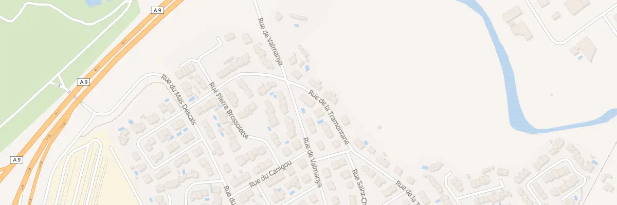 Plan du 22 Rue de Valmanya au Boulou
