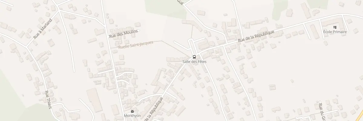 Plan du 37D Rue de la République à Monthyon