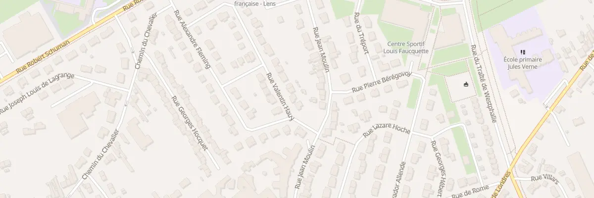 Plan du 37 Rue Valentin Hauy à Lens
