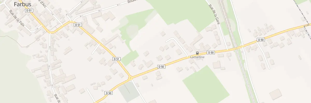 Plan du 7 Rue Lamartine à Farbus