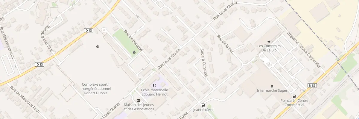 Plan du 352 Rue Louis Gracin à Margny-lès-Compiègne