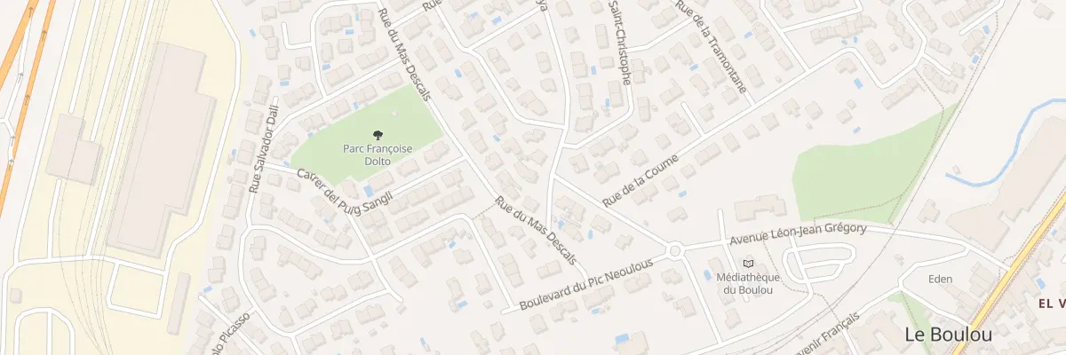 Plan du 1T Rue de Valmanya au Boulou