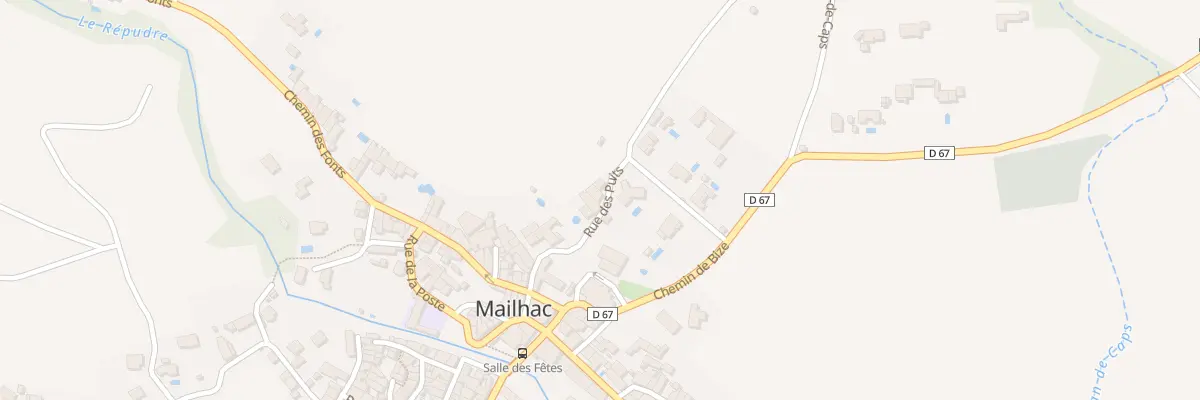 Plan du 15 Rue des Puits à Mailhac