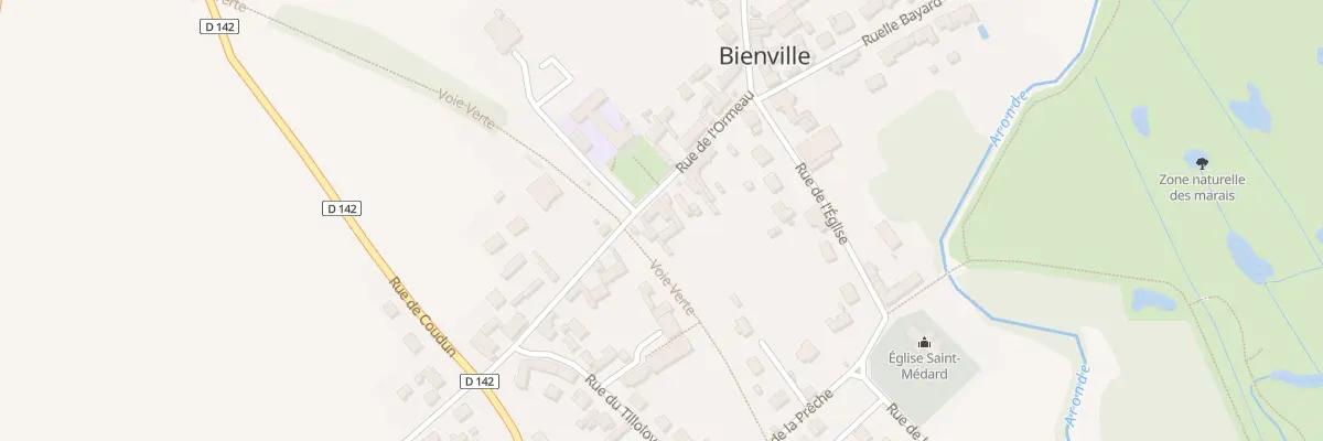 Plan du 12 Rue de l’Ormeau à Bienville