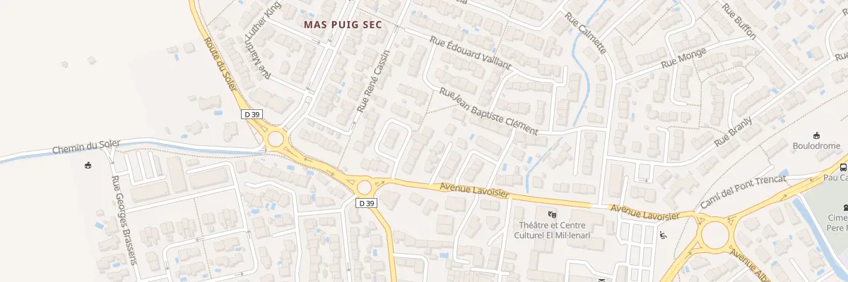 Plan du 23 Rue des Freres Lumiere à Toulouges