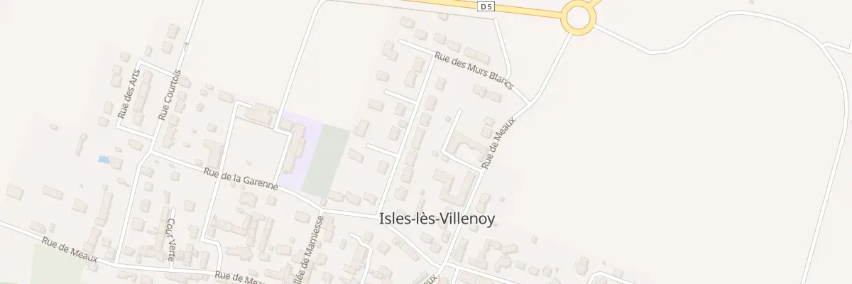Plan du 11 Rue des Murs Blancs à Isles-lès-Villenoy
