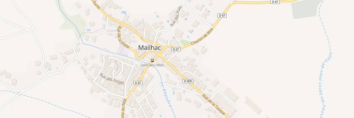 Plan du 4 Rue du Four à Mailhac