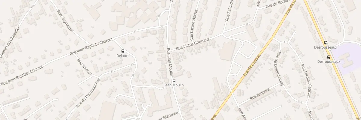 Plan du 44 Rue Jean Moulin à Lens