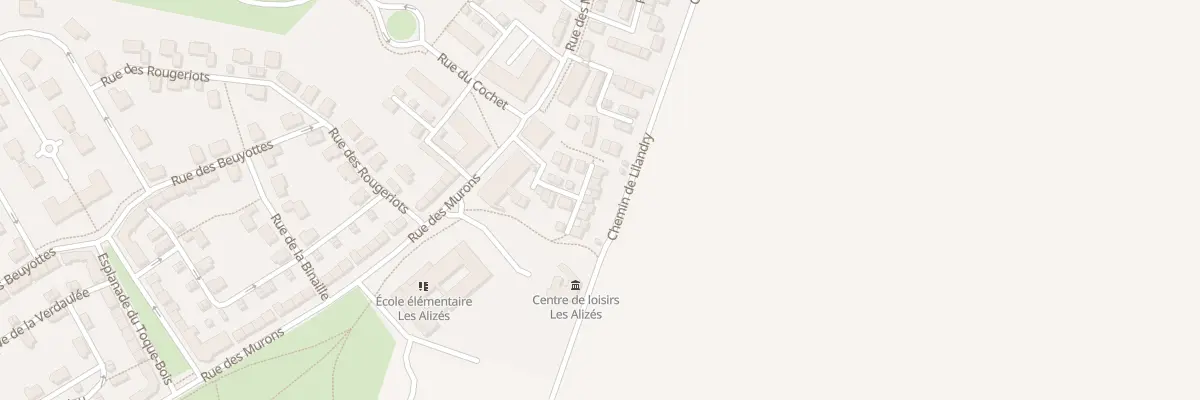 Plan du 20 Rue des Mûrons à Bailly-Romainvilliers