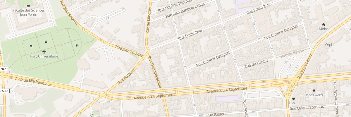Plan du 81 Rue Victor Hugo à Lens