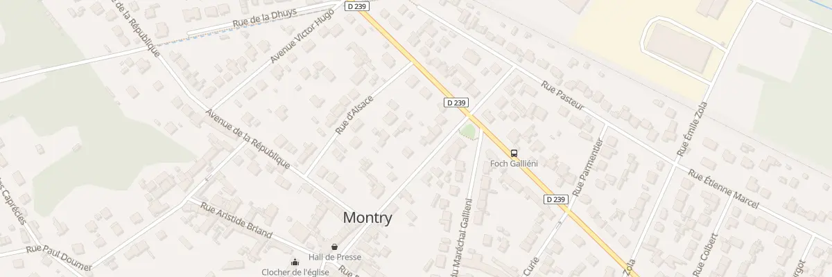 Plan du 35 Av de la Mairie à Montry