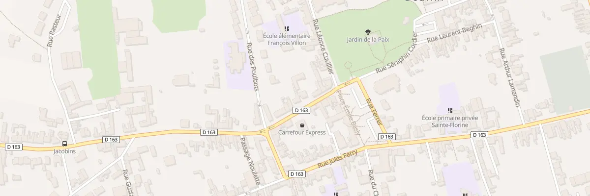 Plan du 9 Rue Jean Jaurès à Douvrin
