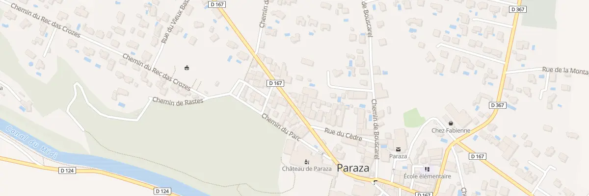 Plan du 21 Rue du Viala à Paraza