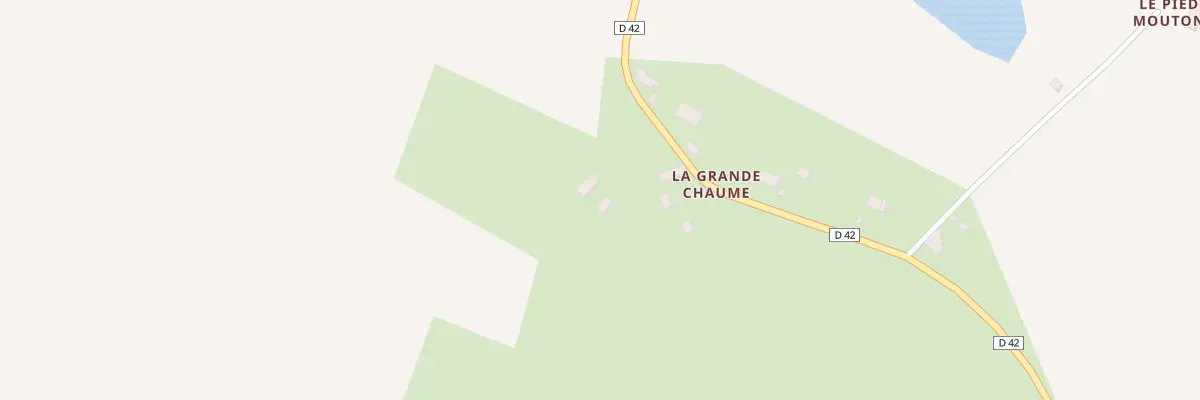 Plan du 4 La Grande Chome à Croisy