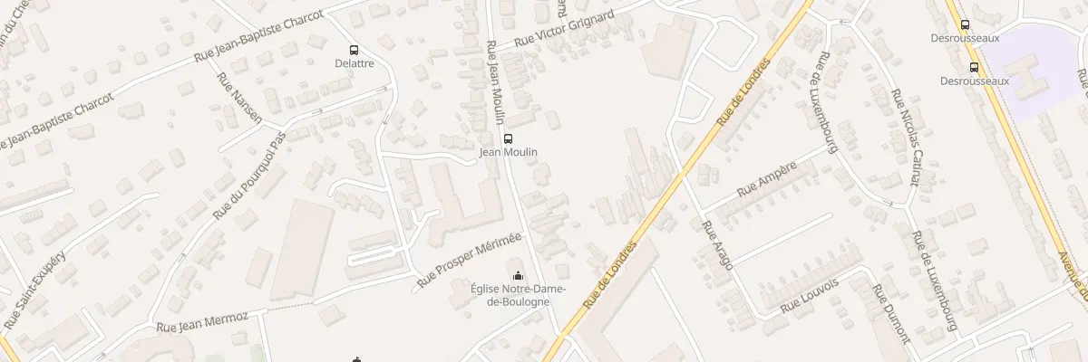 Plan du 24 Rue Jean Moulin à Lens