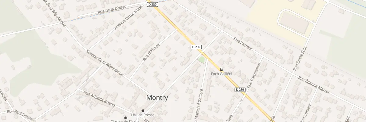 Plan du 37 Av de la Mairie à Montry