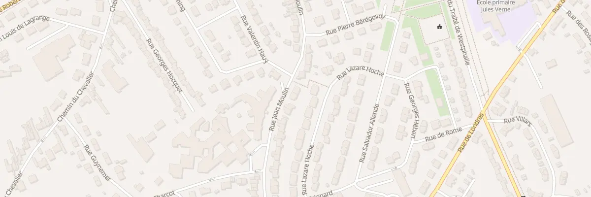 Plan du 80 Rue Jean Moulin à Lens