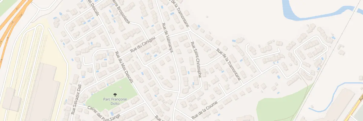 Plan du 10 Rue de Valmanya au Boulou