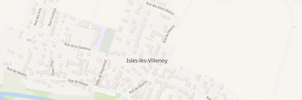 Plan du 81 Rue de Meaux à Isles-lès-Villenoy