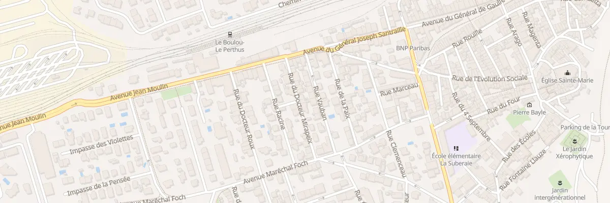 Plan du 15 Rue Doc Mirapeix au Boulou