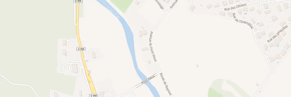 Plan du 750 Av du Pont Vieux à Vabres-l’Abbaye
