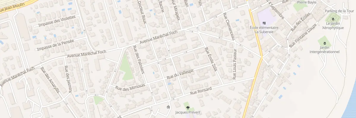 Plan du 7 Rue de Catalogne au Boulou