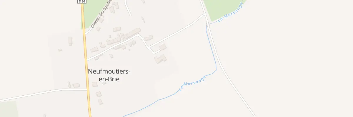 Plan du 5018 Les Trois Maisons à Neufmoutiers-en-Brie