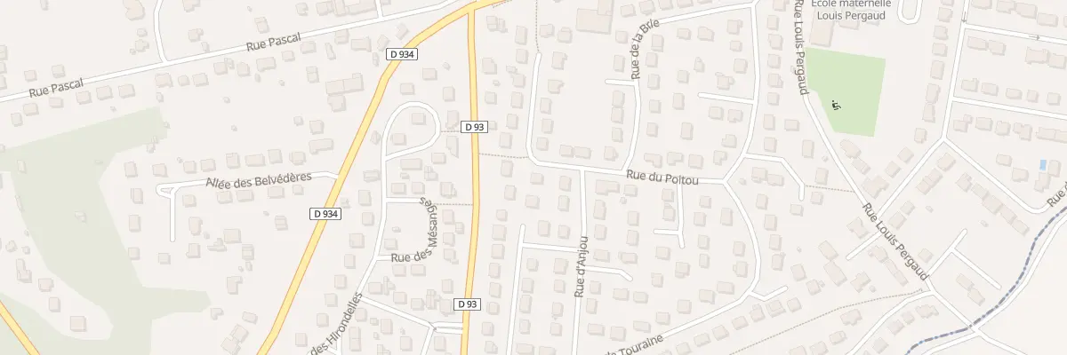 Plan du 27 Rue du Poitou à Montry